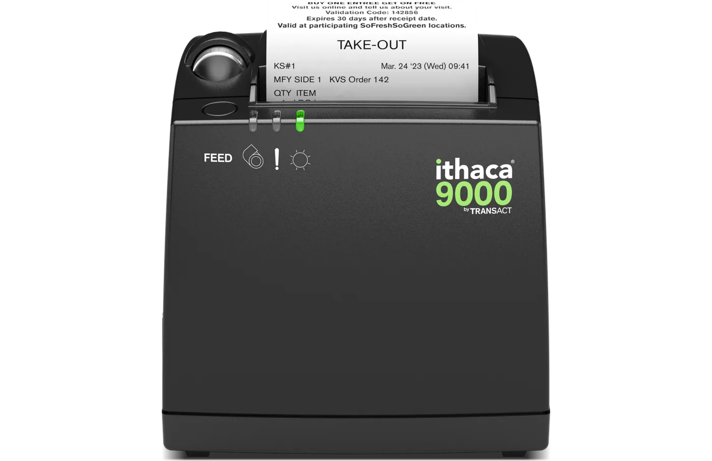 Ithaca 9000 thermal printer
