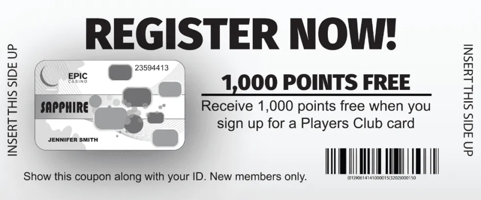 Sign-up bounce-back promotion coupon