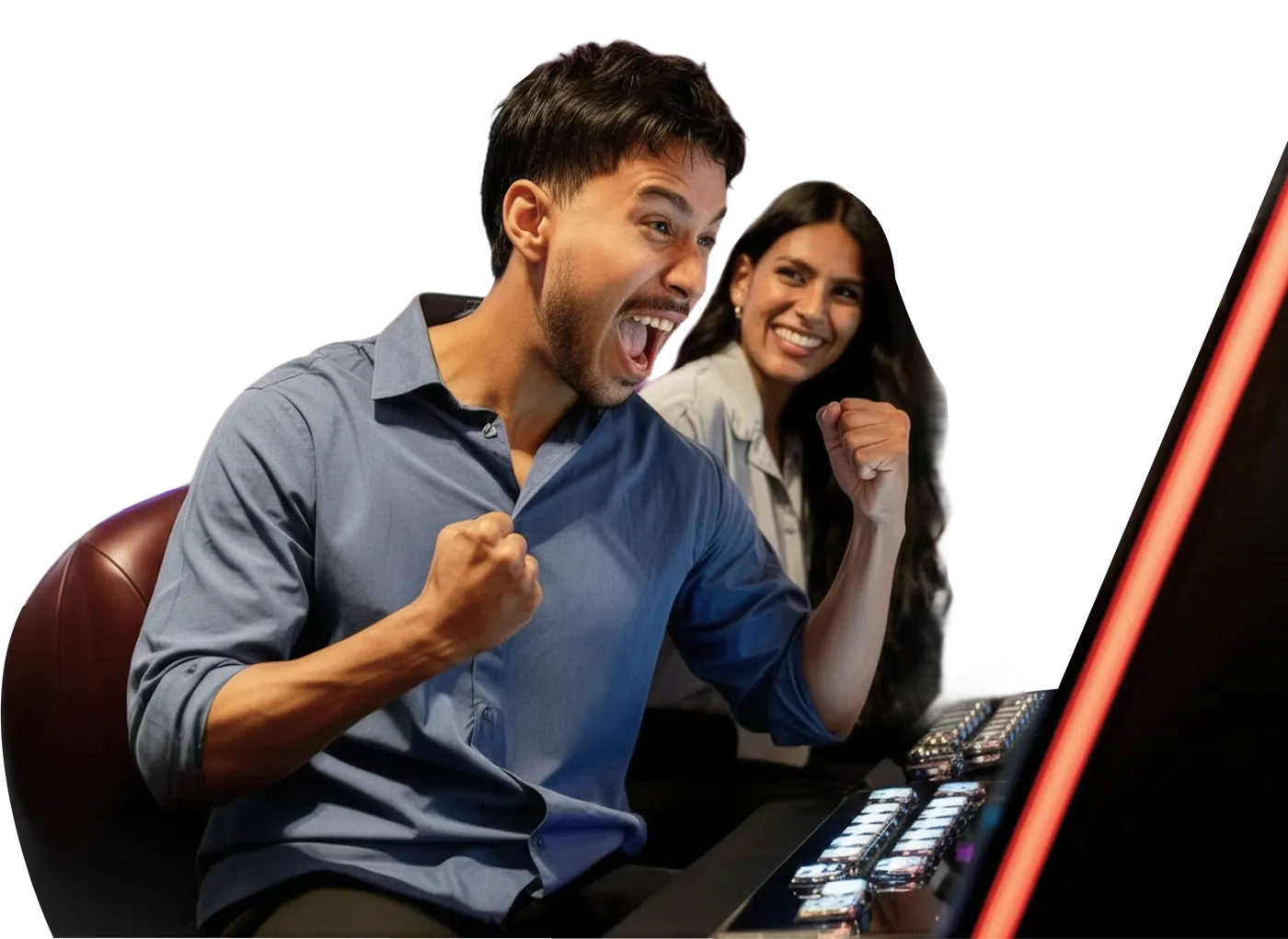 Guests playing on the gaming floor