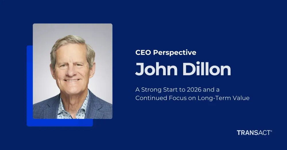 TransAct CEO John Dillon discussing recurring revenue growth and long-term value strategy