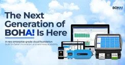 BOHA! by TransAct feature image showing the next-generation BOHA! platform across connected devices on a cloud background.